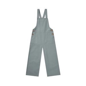Rylee + Cru Kid's Wide Leg Overall - Dusty Blue Size 4-5 $65